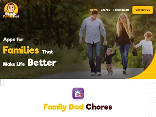 Family Dad website screenshot